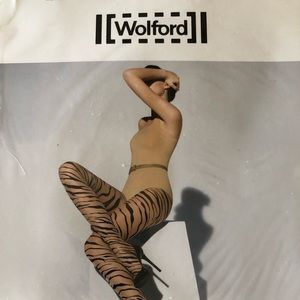 Tiger pantyhose wolford, brand new, never opened